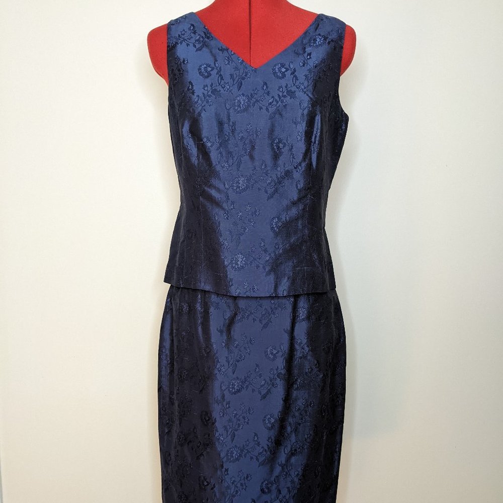 Ann Taylor silk blouse and skirts set